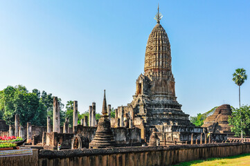 Wat Phra Si Ratana Mahathat in Si Satchanalai, Thailand