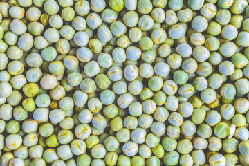 Green peas as background
