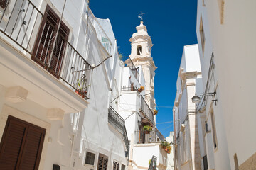 Alleyway. Noci. Puglia. Italy. 