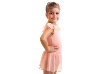 Little girl dancing 