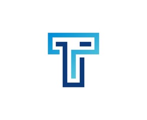T logo
