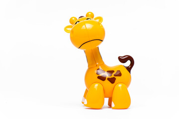 Plastic toy giraffe 