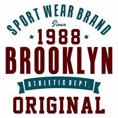 design sport wear brand for t-shirts
