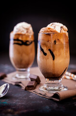 Iced Coffee With Ice Cream