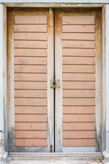 Old door in Thailand.