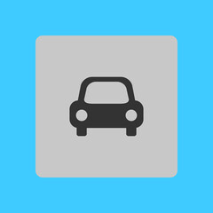 Transport icon. Car sign. Delivery transport symbol.