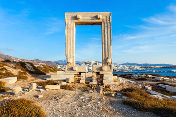 Portara Palatia, Naxos island