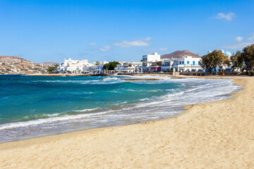 Obraz premium Beach on Paros island