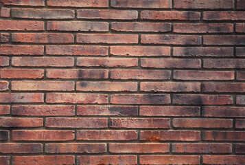 Brick old textured wall for background design or abstract photo
