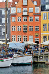 Fototapeta na wymiar Nyhavn -Cophageenn, Denmark
