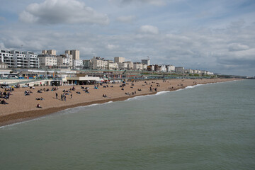Fototapeta na wymiar Brighton beach landscape
