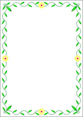 Obraz premium Frame Vector, original design