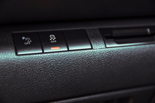 Button to disable traction control in the car