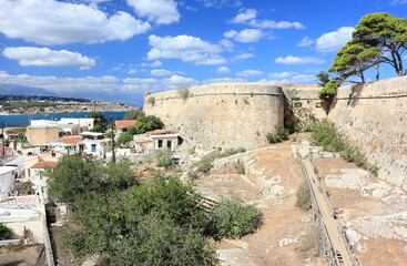 Fototapeta na wymiar Fortezza of Rethymno. Crete, Greece.