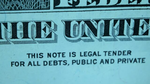 Close up of U.S. Dollar
