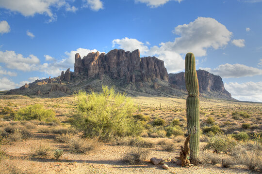 Superstition Mountain In Arizona