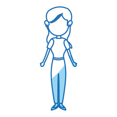 mom woman family people icon vector illustration