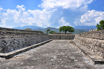 Fototapeta premium Mayan Ruins of the pre-hispanic (pre-Colombian) town Mixco Viejo, Guatemala