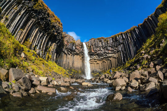 Svartifoss In Iceland