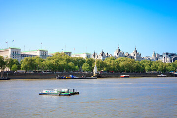 Seine River in Paris, France in may 2013