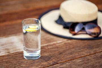 Glass of Lemon Water