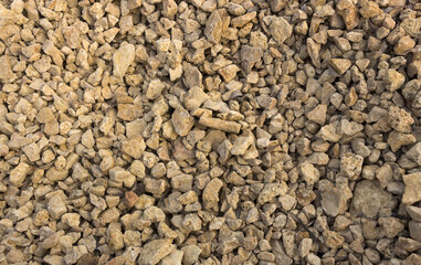 Texture, pattern, background. marble chips for landscaping pebbles samples