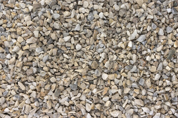 Texture, pattern, background. marble chips for landscaping pebbles samples
