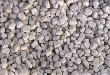 Marble, granite pebbles for landscape design and home decoration, texture