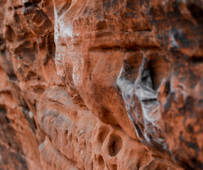 Climbing holds near Moab