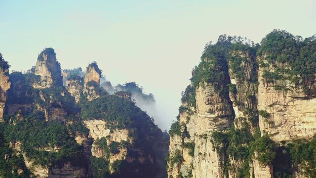 Zhangjiajie National Park, China. Avatar mountains