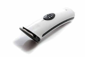 Hairclipper on a white background.