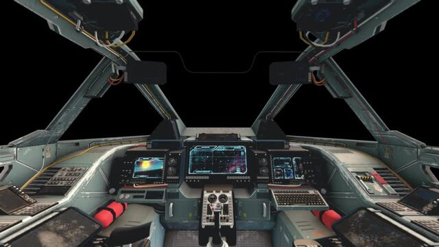 Spaceship Interior Cockpit Reveal