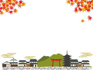 Obraz premium 京都 町並み