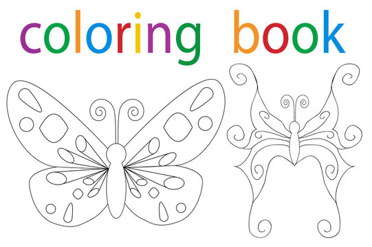  book of the butterfly coloring book