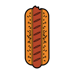 fast food icon image vector illustration design 