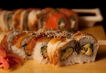 Sushi. Rolls. Good food.