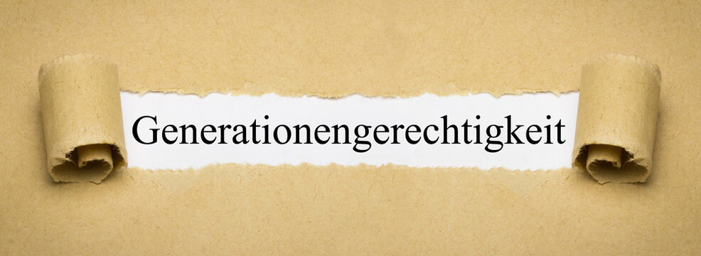 Generationengerechtigkeit