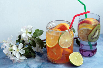 Detox fruit water