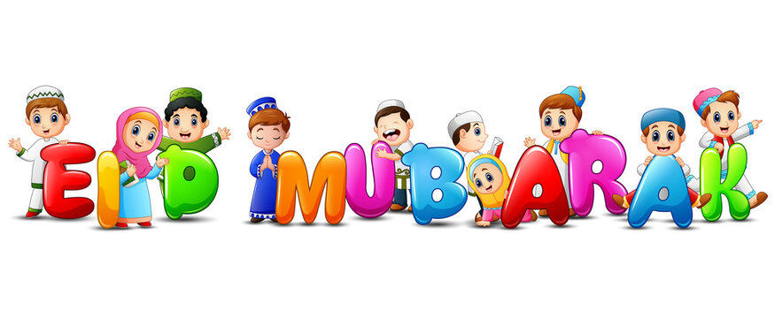 Eid Mubarak Cartoon Images – Browse 26,470 Stock Photos, Vectors, and Video  | Adobe Stock