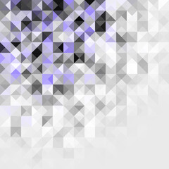 Light gray abstract pattern in low poly style.