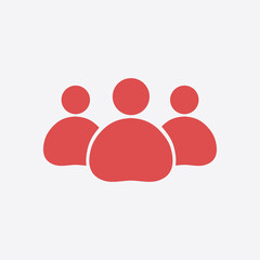 Team work  icon. Office workers and business team.
