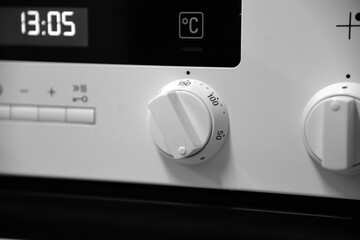 temperature knob on oven