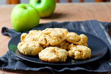 Apples coockies..style rustic