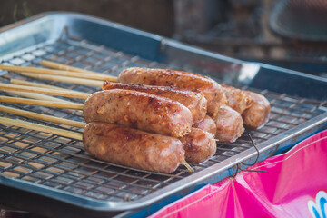 appetizer food in market
