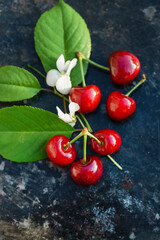 fresh cherries
