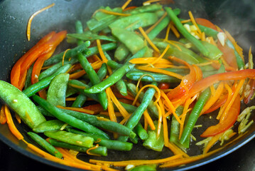 fried vegetables