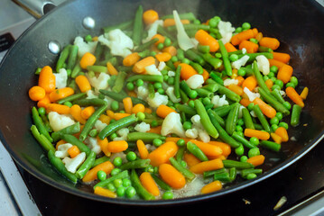 fried vegetables