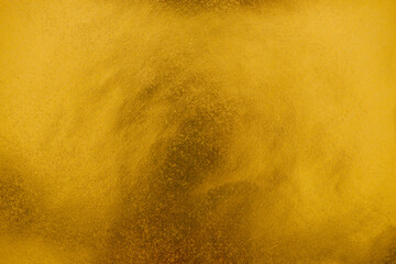 Yellow gold foil background texture