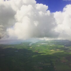 Fototapeta na wymiar Ireland from above