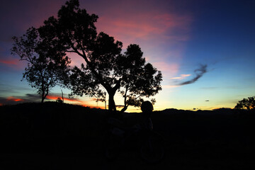Beautiful sunrise landscape. © kannika2012